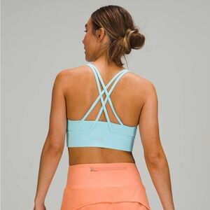 Lululemon Energy Bra Long Line *Medium Support, B–D Cup
Icing Blue